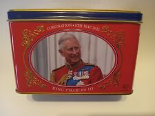 THE CORONATION OF HRH KING CHARLES III, 6TH MAY 2023 COLLEC. TEA TIN 40 SEALED  picture