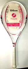 NEW Wilson HOPE Tennis Racquet oversized head 4 3/8 L3 Grip with stop shock pads picture