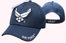 US AIR FORCE OFFICIALLY LICENSED WITH Wings EMBROIDERED USAF BLUE Hat CAP picture