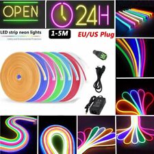 DC12V SMD2835 Flexible LED Strip Waterproof Neon Lights Silicone Tube 1m-5m Lamp picture