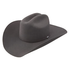 Stetson Mason 4X Felt San Angelo Collection Cowboy Hat Granite Grey 4 1/4