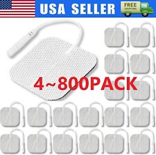 40 TENS Electrode Pads EMS Replacement Unit 7000 3000 2x2 Muscle Stimulator BULK picture