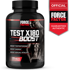 Force Factor Test X180 Boost, Testosterone Booster for Men, Testosteron Pills picture
