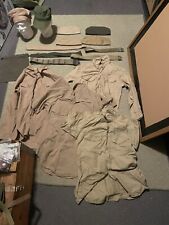 Korean War 1950’s-1970’s era USMC Marine Military Lot Hats Clothes Belts Ties picture