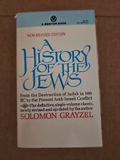 A HISTORY OF THE JEWS (MERIDIAN) By Solomon Grayzel picture