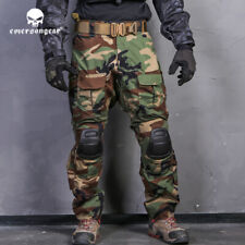 Emersongear G3 Combat Pants Army Airsoft Regular Tactical Duty Trousers Woodland picture