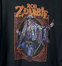 Vintage Rob Zombie T Shirt Metal Concert Tour Album Band Tee Crew Logo Men’s 5XL picture