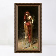 Framed Canvas Art Oracle of Delphi by John Collier Wall Art Home Decorations picture