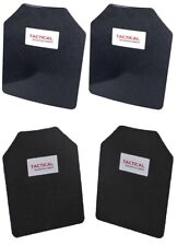 Tactical Scorpion Level III AR500 Body Armor Plates Two 10 x 12 + Trauma Pads picture
