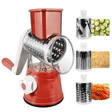 New ABS Multifunctional Manual Drum Cutter Slicer Hand Chopper Potato Shredder picture