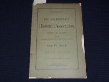 1896 THE OLD RESIDENTS HISTORICAL ASSOCIATION - LOWELL MASSACHUSETTS - J 7948 picture