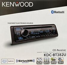 NEW Kenwood KDC-BT382U 1-DIN Car Audio Stereo Receiver, CD/AM/FM w/ Bluetooth picture