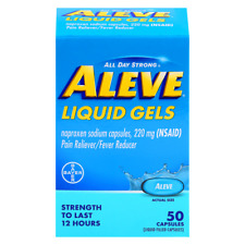 Aleve Liquid Gel 50 count Expired 07/2024 picture