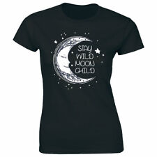 Stay Wild Moon Child Image T-Shirt for Women picture