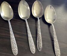 Vintage Manchester Sterling Silver 1933 Serving Spoons picture