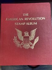 American Revolution Stamp Album with 90+ Stamps-Minkus Publications 1974 picture