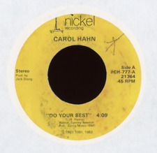 Carol Hahn - Do Your Best on Nickel Modern Soul 45 picture