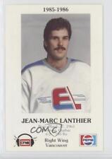 1985-86 Pepsi Fredericton Express Police Jean-Marc Lanthier #13 picture