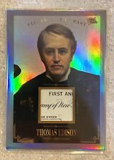 2023 PIECES OF THE PAST THOMAS EDISON STOCK RELIC   picture