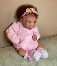 NEW 18.5” DeShawn AA/Ethnic/biracial boy or girl doll reborn artist Peg Spencer picture