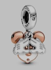 💎Pandora Disney Mickey Mouse Double Peekaboo Dangle  picture