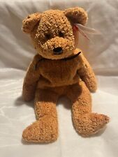RETIRED RARE Fuzz Beanie Baby Bear 1998 Tag ERRORS picture