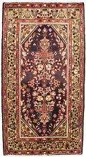 Rare Vintage Tribal Floral Design 3X7 Oriental Rug Hand-Knotted Kitchen Carpet picture