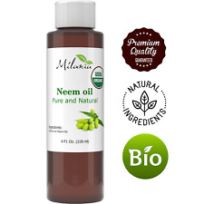 Neem Oil Premium Organic - Virgin, Cold Pressed, Unrefined 100% Pure picture
