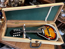 Vintage MD3E Mandolin with Pickup and Handmade Wooden Case _ Made in Korea picture