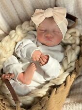 Anano Realistic Reborn Baby Dolls Girl Full Body Silicone Weighted 19 Inch Re... picture