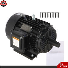5 HP 3Phase Electric Motor 1800 RPM 184T Frame TEFC 230/460 V Severe Duty NEW picture