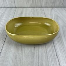 VTG Steubenville Russel Wright AMERICAN MODERN CHARTREUSE Serving Bowl MCM picture