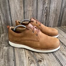 Samuel Hubbard Free Men's 11 Medium Shoes Golden Brown Leather Tan M1100-005 picture