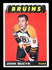 1965-66 TOPPS NHL HOCKEY #101 John Bucyk HOF EX+ Boston Bruins Card picture