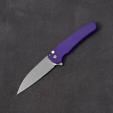 ProTech Malibu Blade Show Texas 2024 - Textured Purple / Stonewashed MagnaCut picture