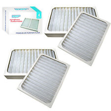 4x HQRP Air Purifier Filters for Hunter 30928 HEPAtech Air Purifiers picture