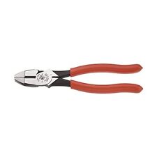Klein Tools HD2000-9NE Side Cutter Linemans Pliers Cut Standard, Light Red  picture