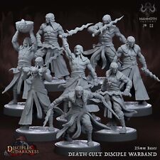 7 Death Cult Disciple Warband 7DIFFERENT sculpts Dungeons & Dragons Cultist   picture