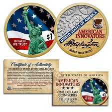 American Innovation State $1 Dollar Coin Series - 2018 1st Release COLOR 2-Sided picture