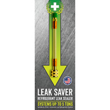Leak Saver Direct Inject Refrigerant Leak Sealer for HVAC and Automotive Systems picture