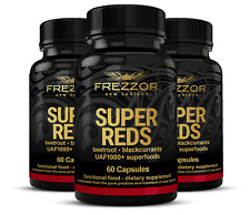 FREZZOR Super Reds Capsules, All-Natural New Zealand Red Superfood 3 Pack picture
