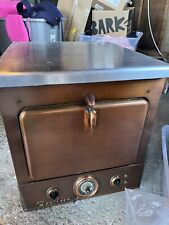 Vintage Chambers Copper Electric Oven And Stove Range picture