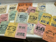 Lot of 30+ Vintage Movie Programs from Eagle Theatre in Eagleville Missouri picture