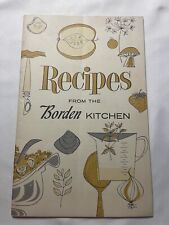 Recipes From The Borden Kitchen, The Borden Company 1950's picture