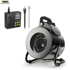 iPower Electric Heater Fans w/Digital Cool Thermostat Controller for Greenhouse picture
