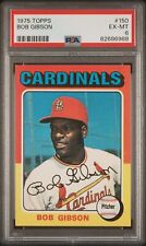 1975 Topps Bob Gibson #150 PSA 6 picture
