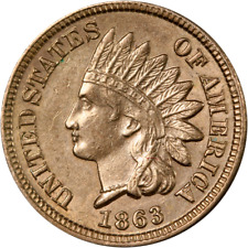 1863 Indian Cent Great Deals From The Executive Coin Company picture