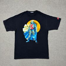 Vintage Hanes Martian Manhunter T Shirt Mens Size M Black Short Sleeve DC Comics picture