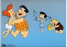 The Flintstones Jam Session Original Sericel Limited Edition Animation Art COA picture
