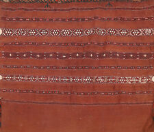 Geometric Pre-1900 Antique Saddle Bag Rug 3x4 Wool Hand-knotted Tribal Rug picture